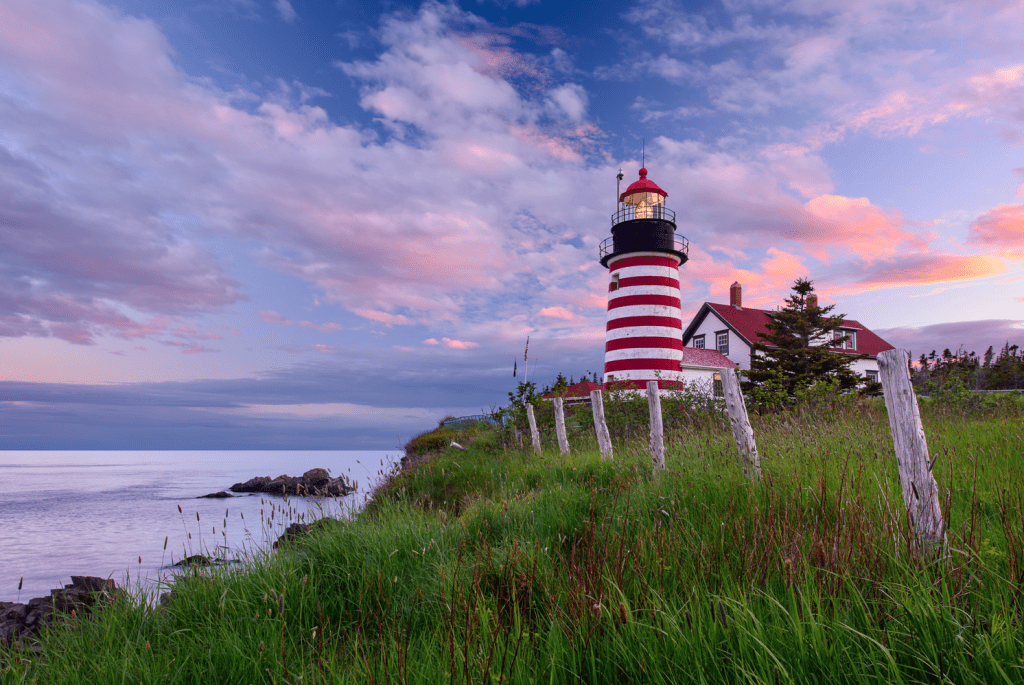 West Quoddy Headlight and Park - Photo Credit to: Michael A Blanchette.